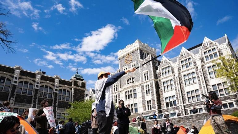 التضامن الطلابي العالمي مع غزة مرتبط جوهريا بالكفاح المسلح للفلسطينيين